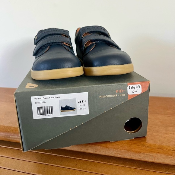 Bobux Navy Blue KP Port Dress Shoe (28EU/10.5US) - Picture 2 of 7